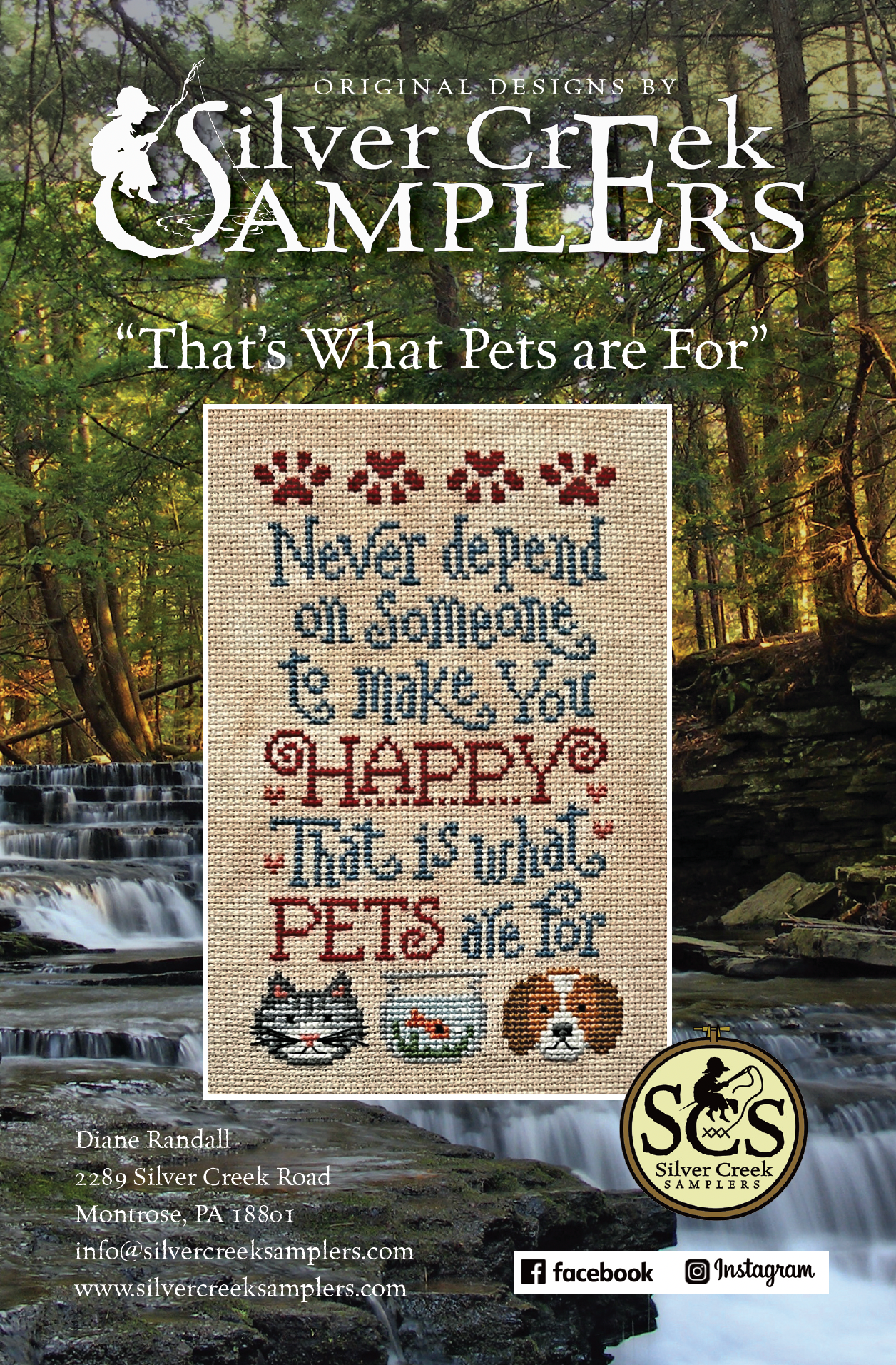 That's What Pets are For - Silver Creek Samplers