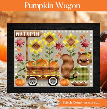 Pumpkin Wagon by Shannon Christine