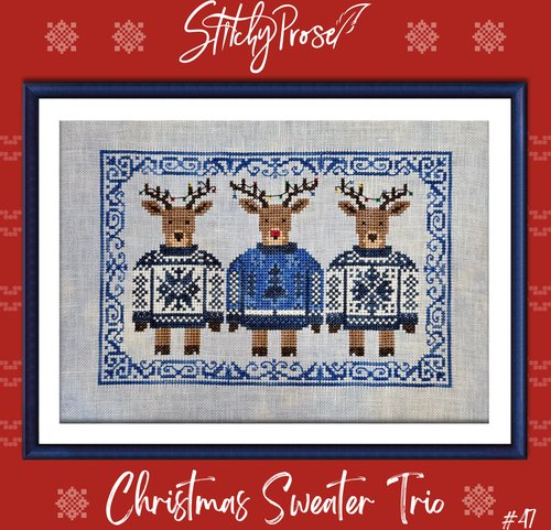 Christmas Sweater Trio - Stitchy Prose