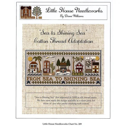 Sea to Shining Sea - Little House Needleworks