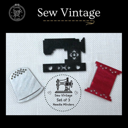 Sew Vintage Needle Minder Set - Textilly Crafts