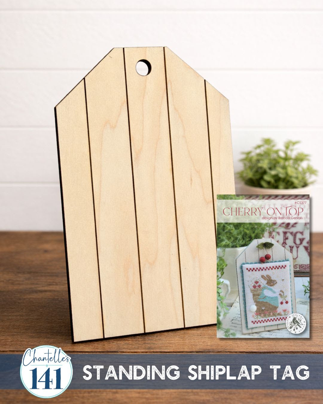 The Standing Shiplap Tag- Chantelle's 141 - Please Read Description Below!