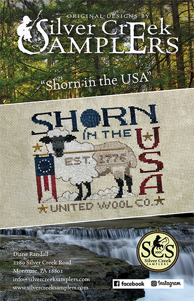 Pre-Order -Shorn in the USA - by Silver Creek Samplers