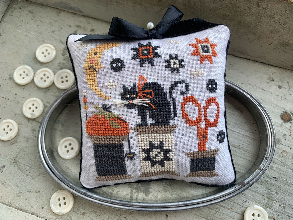 Pre-Order - Halloween Spools Pinkeep by Stitches by Ethel
