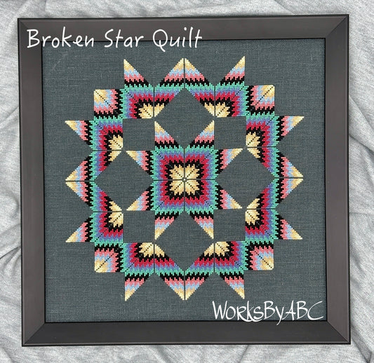 Broken Star Quilt - Works by ABC