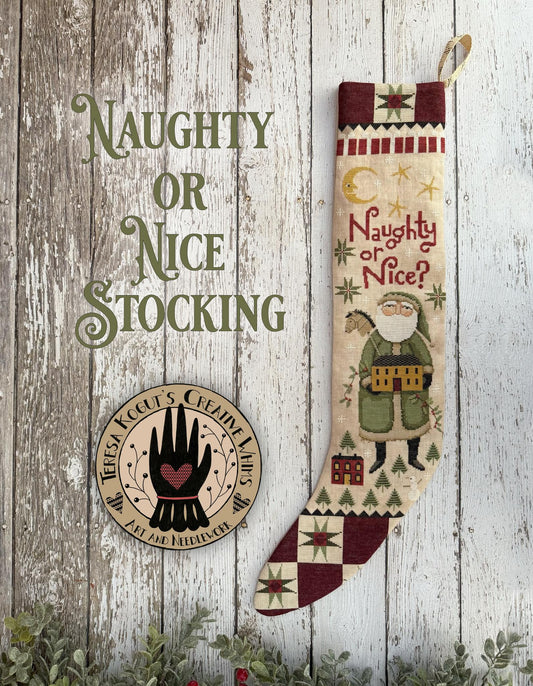 Naughty or Nice Stocking- Teresa Kogut