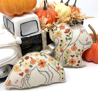 Autumn Animal Pillows by Tiny Modernist