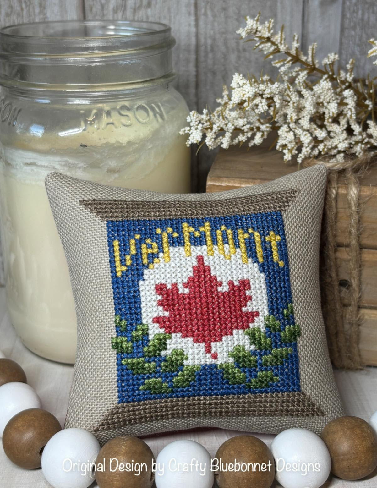 Pre-Order - Vermont State Spool - by Crafty Bluebonnet