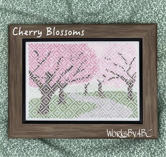 Cherry Blossoms- Works by ABC