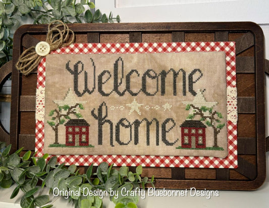 Twin House Welcome - Crafty Bluebonnet Designs