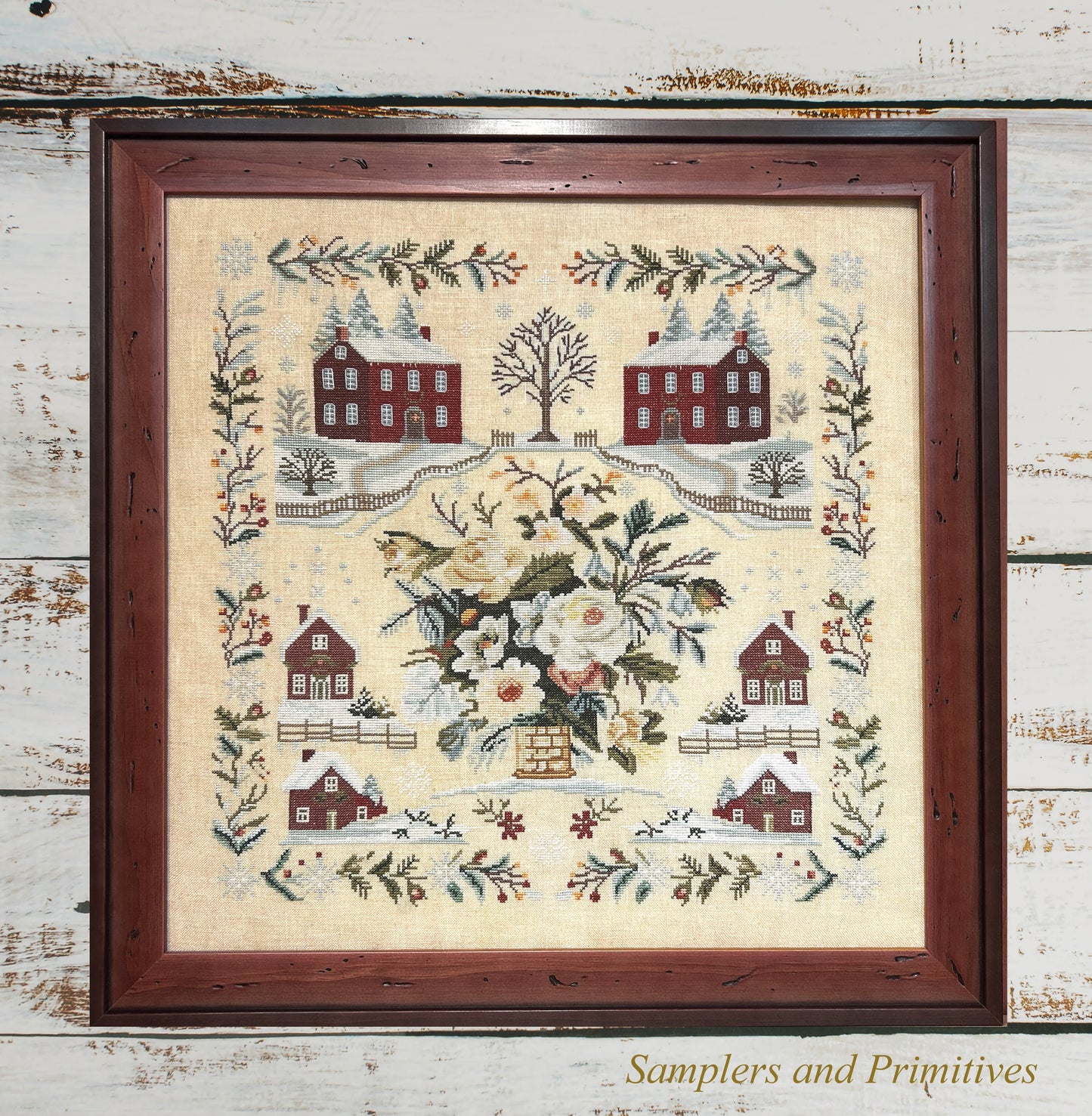 Pre-Order -Winter Day Sampler by Samplers and Primitives