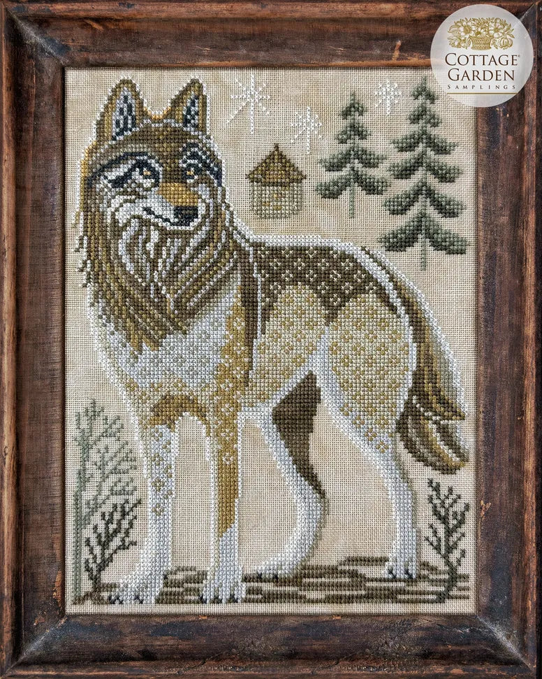 Auto Ship (Paper Patterns) Program Registration- A Year in the Woods II Series- Cottage Garden Samplings - This is a shippable paper pattern, NOT A PDF!!