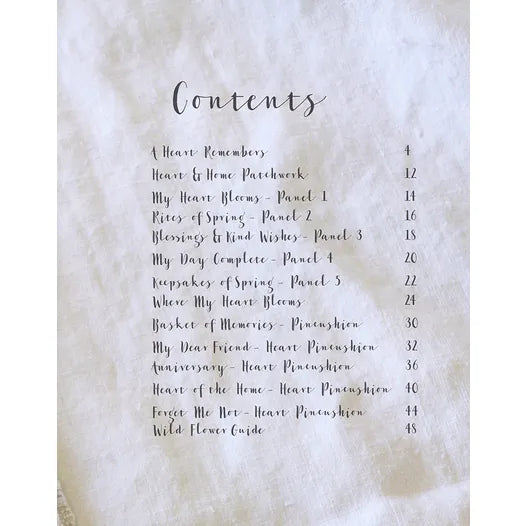 A Heart Remembers Booklet- Blackbird Designs