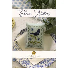 Blue Notes #4 - October House Fiber Arts