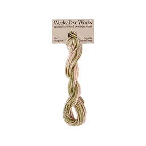 Foxglove #1141 by Weeks Dye Works- 5 yds Hand-Dyed, 6 Strand 100% Cotton Cross Stitch Embroidery Floss
