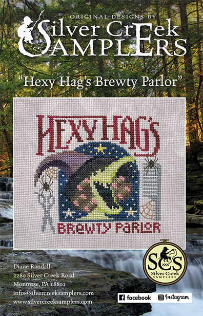 Pre-Order -Hexy Hag's Brewty Parlor - by Silver Creek Samplers