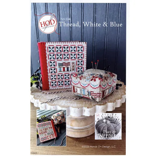 Thread, White & Blue- Hands on Design