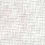 18Ct Vintage Smokey White Aida – Zweigart Cross Stitch Fabric