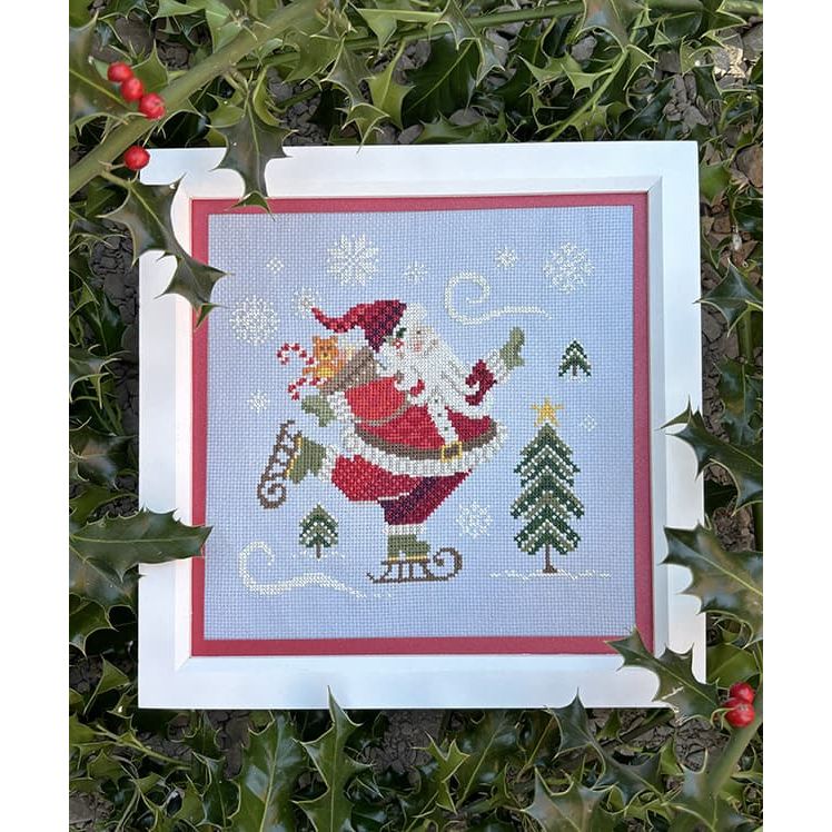 Skating Santa by Love Poppet