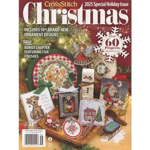 Christmas Ornaments - Just Cross Stitch 2025 Special Holiday Issue - Magazine