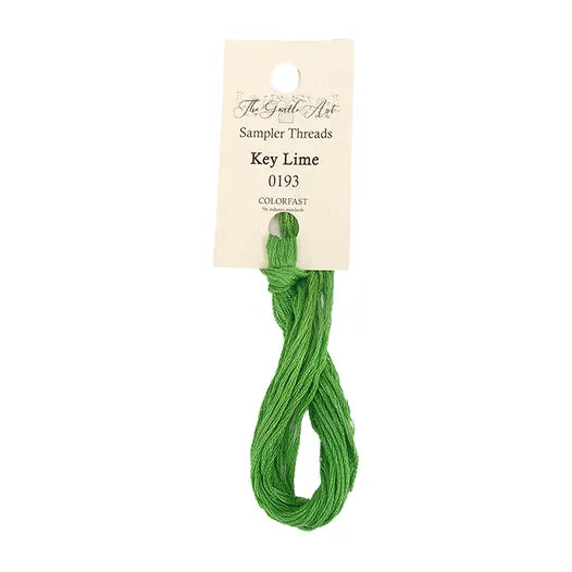 Key Lime Sampler Threads by The Gentle Art