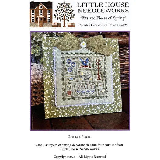 Bits and Pieces of Spring- Little House Needleworks