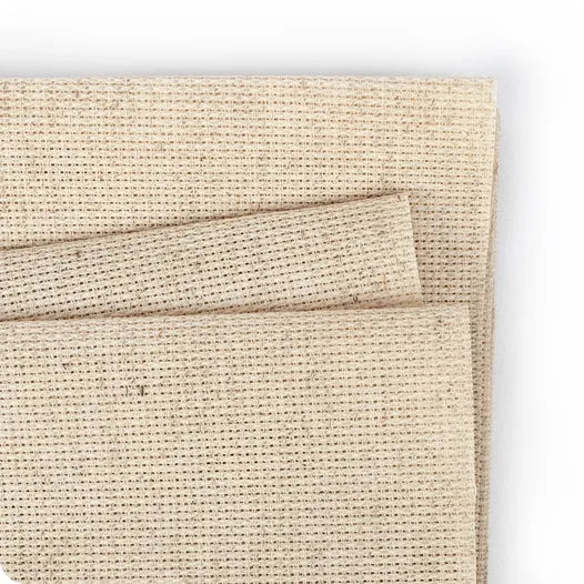 14 Count Oatmeal Rustico Aida – Zweigart Cross Stitch Fabric – More Information in Description