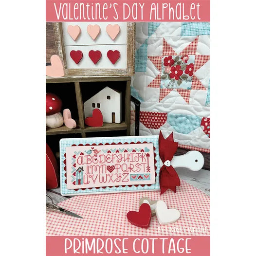 Valentine's Day Alphabet - Primrose Cottage Stitches