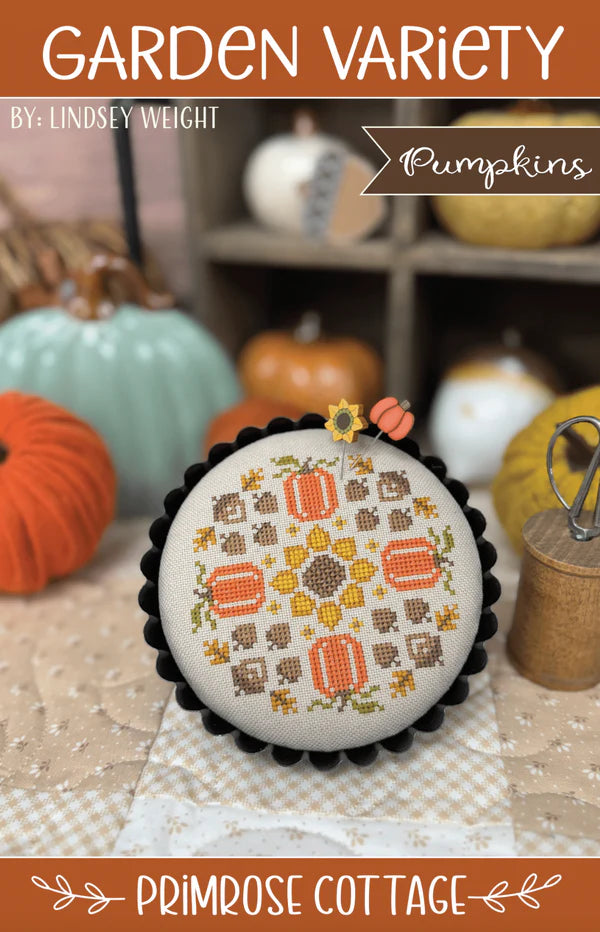 Garden Variety-Pumpkins- Primrose Cottage Stitches