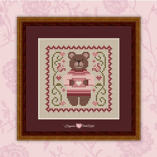 Sent with Love Teddy Bear - Happiness is Heart Made