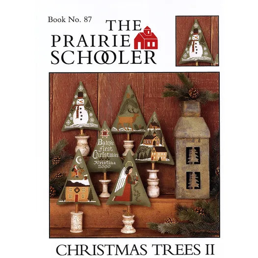 Christmas Trees II - The Prairie Schooler - Cross Stitch Pattern (Reprinted)