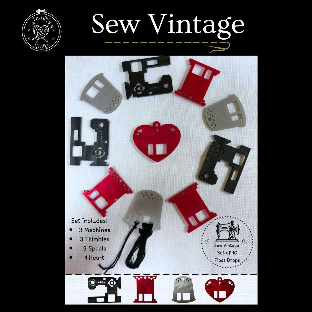 Sew Vintage Floss Drop Set - Textilly Crafts