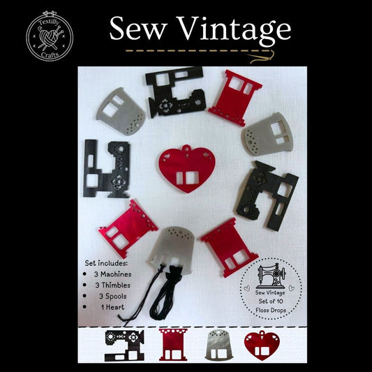 Sew Vintage Floss Drop Set - Textilly Crafts