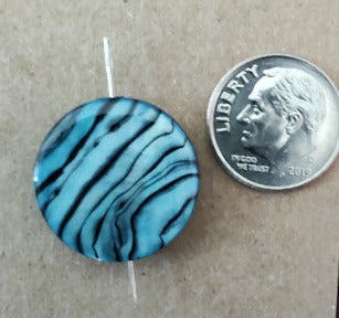 Needleminder - Blue Abstract w/needle hole