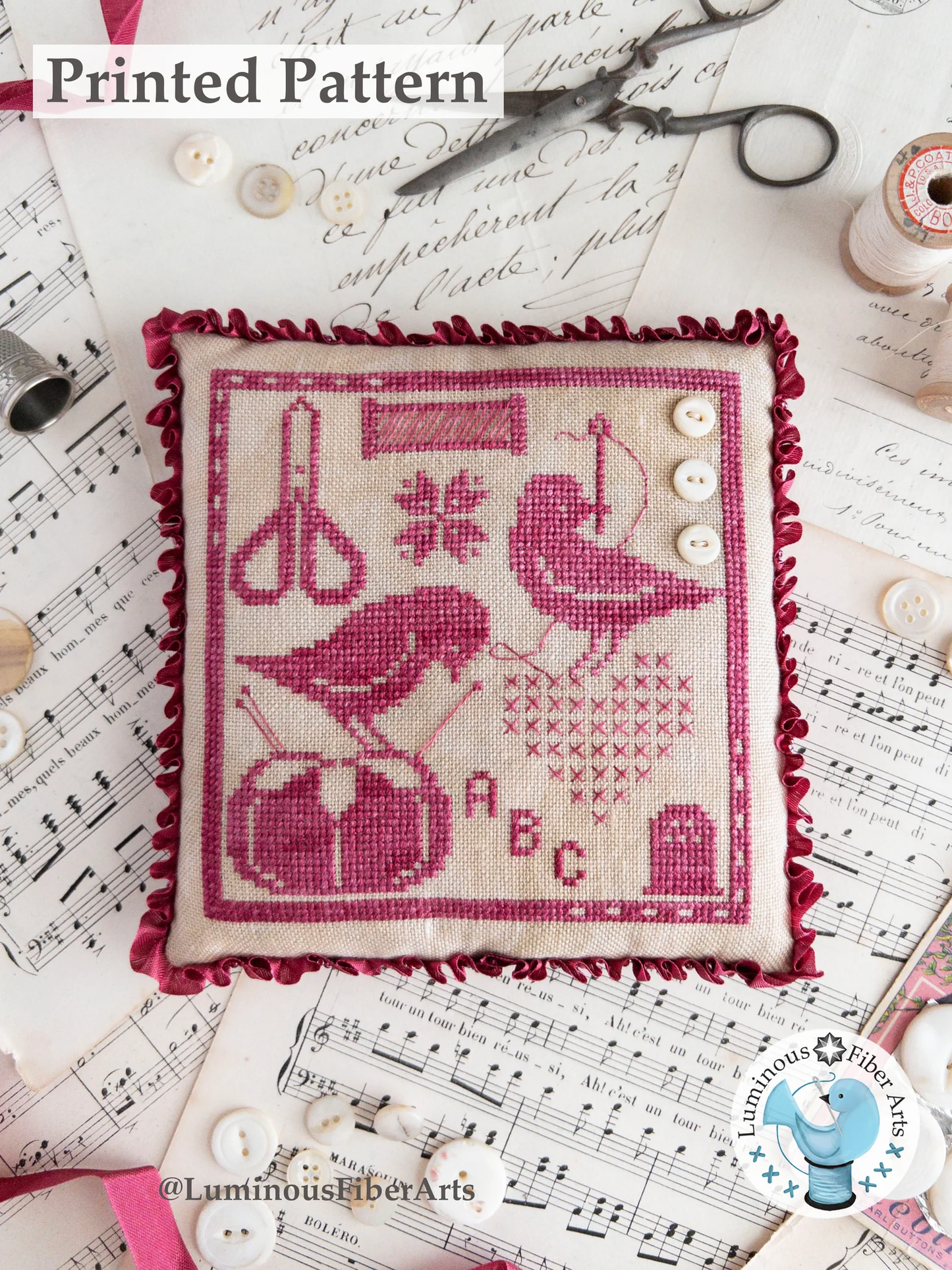 Gathering Stitches - Luminous Fiber Arts