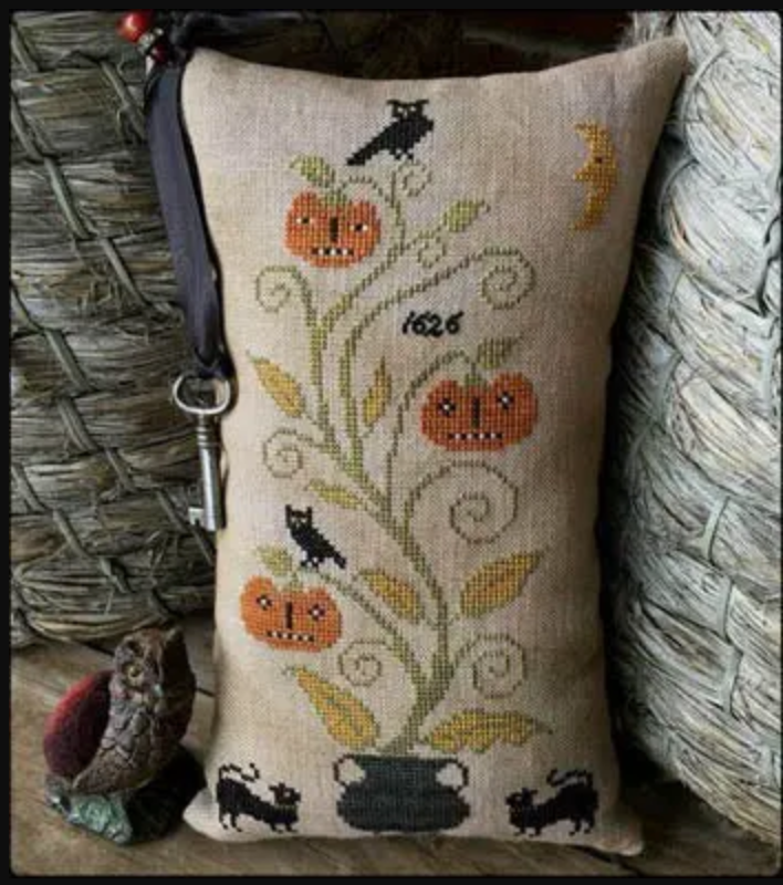 Cross Stitch Pattern - Night Watch - Scattered Seed Samplers
