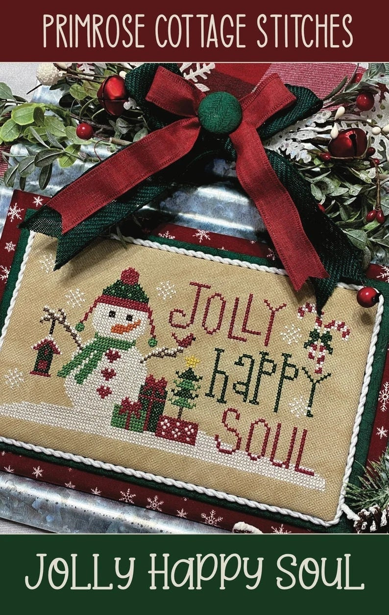 Jolly Happy Soul – PAPER Pattern – Primrose Cottage Stitches