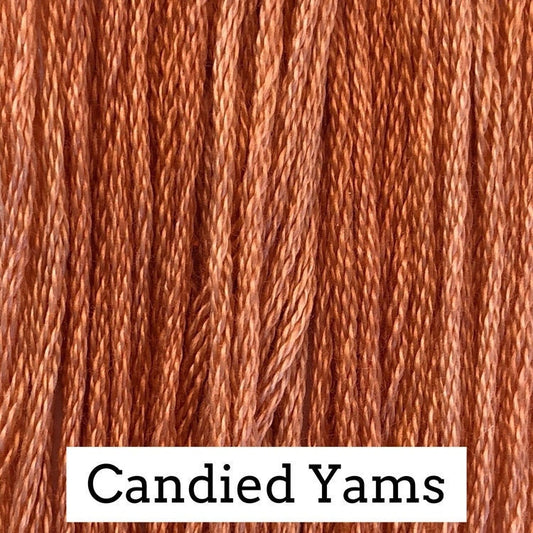 Candied Yams by Classic Colorworks - 5 yds, Hand-Dyed, 6 Strand, 100% Cotton, Cross Stitch Embroidery Floss
