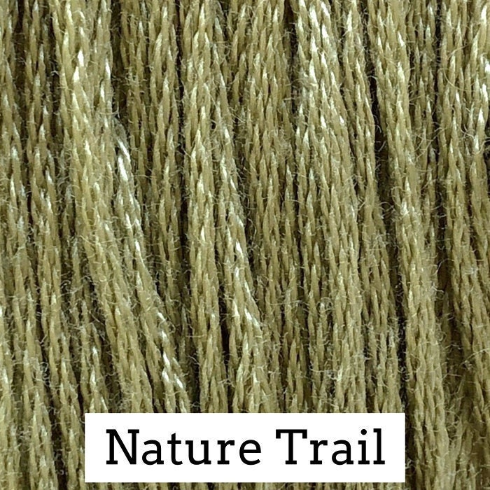 Nature Trail by Classic Colorworks - 5 yds, Hand-Dyed, 6 Strand, 100% Cotton, Cross Stitch Embroidery Floss