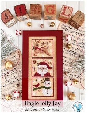 Jingle Jolly Joy - Luminous Fiber Arts - Misty Pursel - Cross Stitch Pattern
