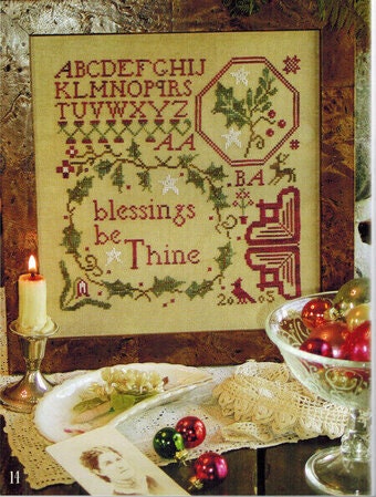 Home for the Holidays - Blackbird Designs - Book - Cross Stitch
