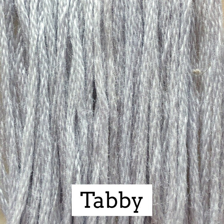 Tabby by Classic Colorworks - 5 yds, Hand-Dyed, 6 Strand, 100% Cotton, Cross Stitch Embroidery Floss
