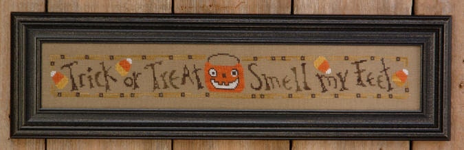 Trick or Treat Row - Bent Creek - Cross Stitch Pattern