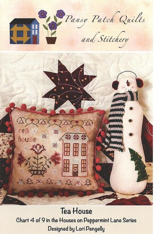 Tea House - Pansy Patch Quilts and Stitchery 4 of 9