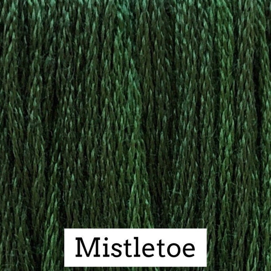 Mistletoe by Classic Colorworks - 5 yds, Hand-Dyed, 6 Strand, 100% Cotton, Cross Stitch Embroidery Floss