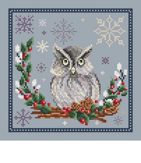 Winter Owl by Erin Elizabeth Designs -Shannon Christine Designs