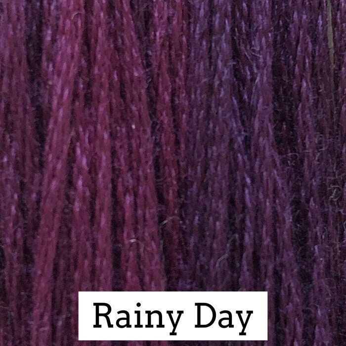 Rainy Day by Classic Colorworks - 5 yds, Hand-Dyed, 6 Strand, 100% Cotton, Cross Stitch Embroidery Floss