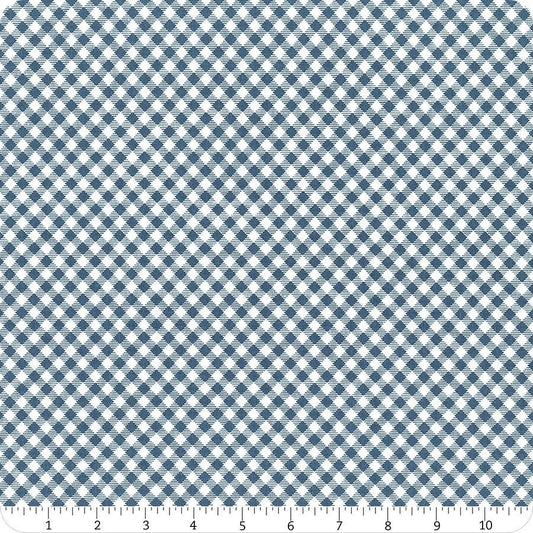 Bee Ginghams Denim - Lori Holt of Bee in My Bonnet - Fabric Off the Bolt