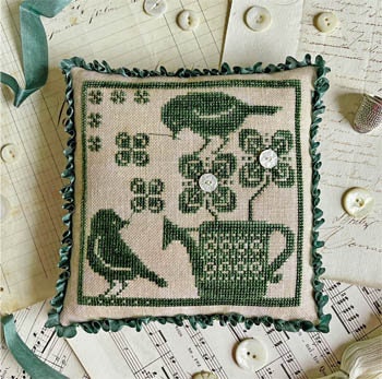 Gathering Clover - Luminous Fiber Arts - Misty Pursel - Cross Stitch Pattern
