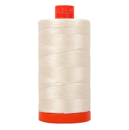 50wt Aurifil Muslin 100% Cotton Mako Thread
